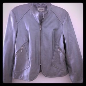 Silver Georgiou Studio Leather size 14